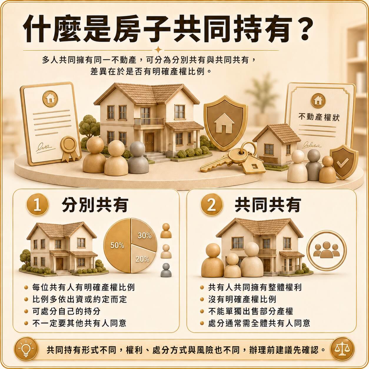 什麼是房子共同持有？